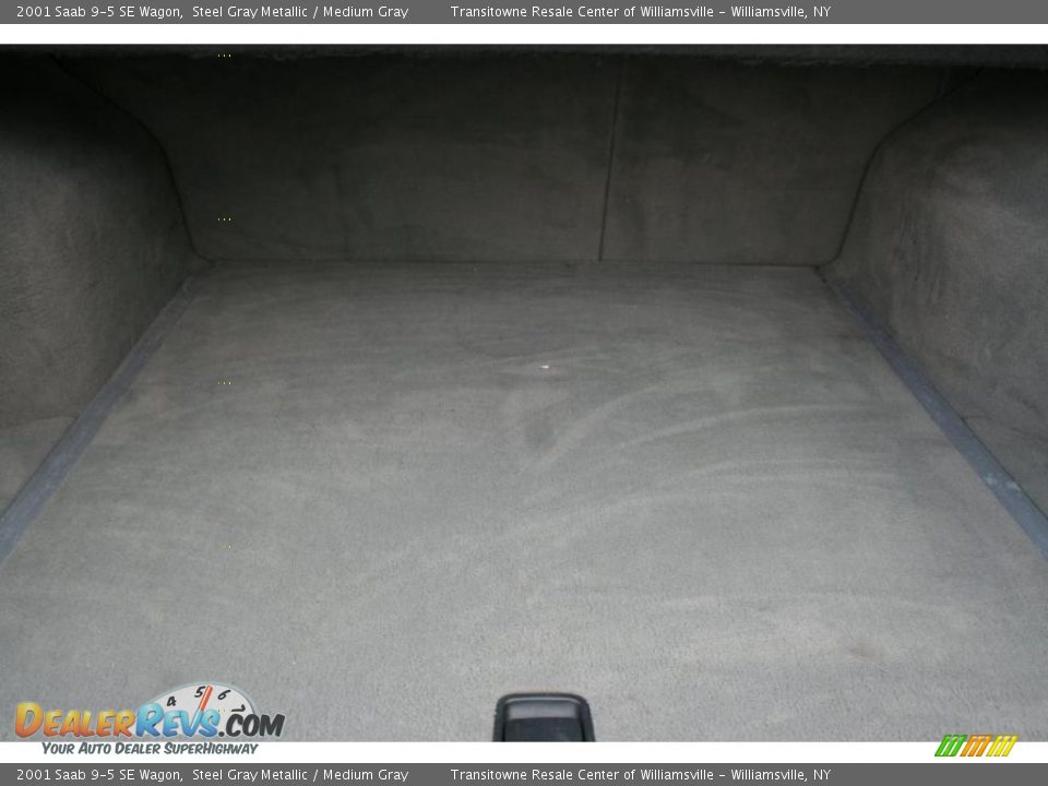 2001 Saab 9-5 SE Wagon Steel Gray Metallic / Medium Gray Photo #19