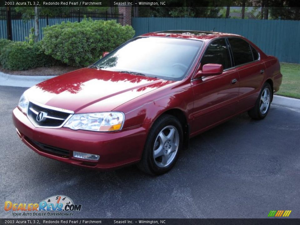 2003 Acura Tl 3 2 Redondo Red Pearl Parchment Photo 1 Dealerrevs Com