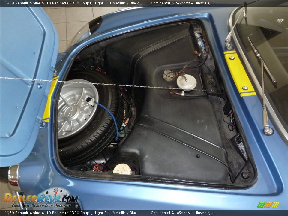 1969 Renault Alpine A110 Berlinette 1300 Coupe Trunk Photo #10