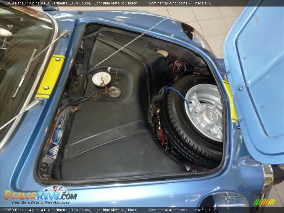 1969 Renault Alpine A110 Berlinette 1300 Coupe Trunk Photo #11