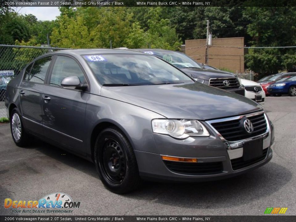 2006 Volkswagen Passat 2.0T Sedan United Grey Metallic / Black Photo #3