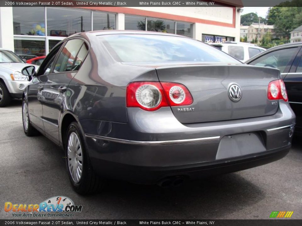 2006 Volkswagen Passat 2.0T Sedan United Grey Metallic / Black Photo #6