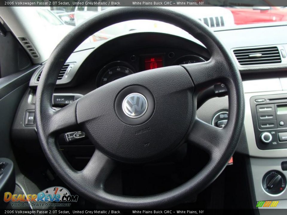 2006 Volkswagen Passat 2.0T Sedan United Grey Metallic / Black Photo #18
