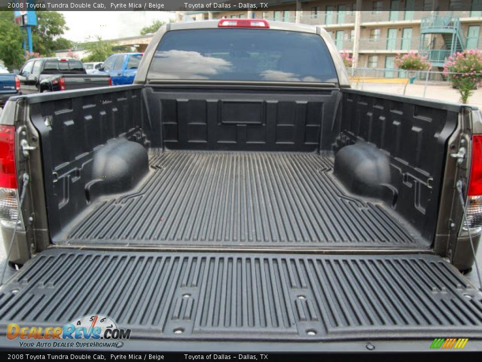 2008 Toyota Tundra Double Cab Pyrite Mica / Beige Photo #12