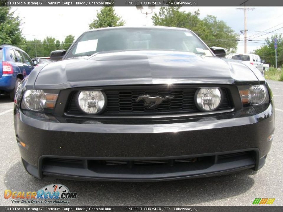 2010 Ford Mustang GT Premium Coupe Black / Charcoal Black Photo #2