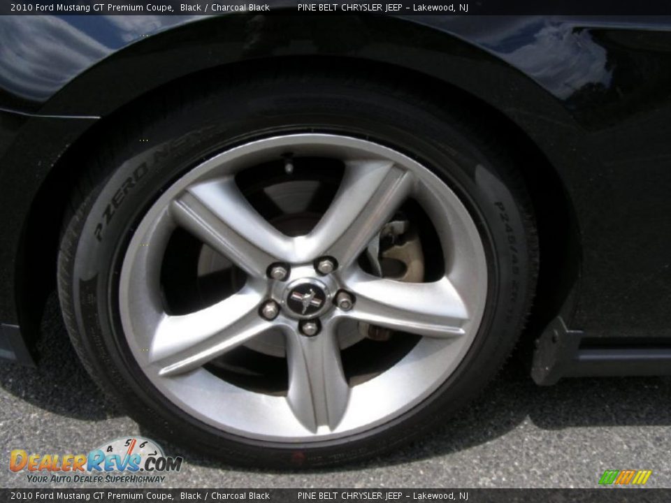 2010 Ford Mustang GT Premium Coupe Black / Charcoal Black Photo #3