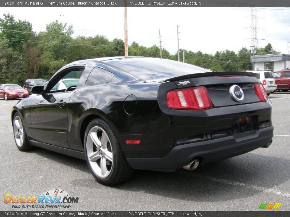 2010 Ford Mustang GT Premium Coupe Black / Charcoal Black Photo #5
