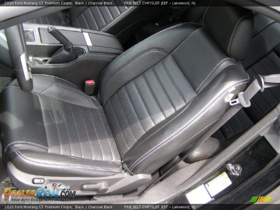 2010 Ford Mustang GT Premium Coupe Black / Charcoal Black Photo #10