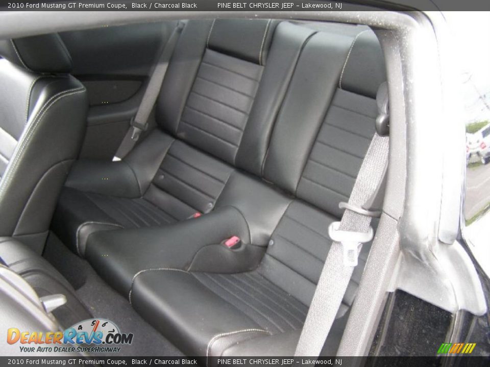 2010 Ford Mustang GT Premium Coupe Black / Charcoal Black Photo #12