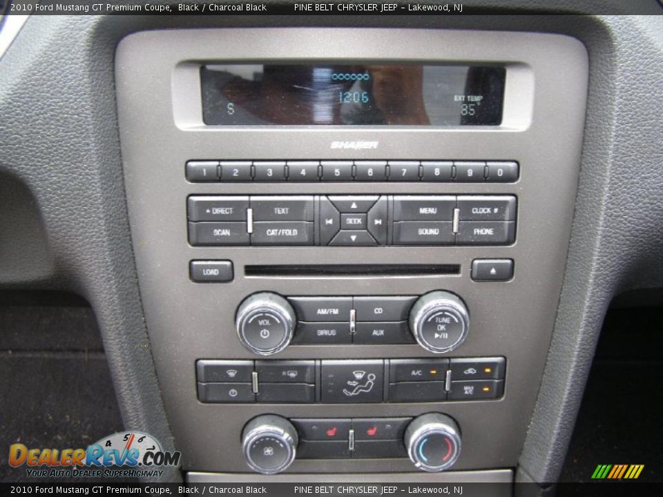 2010 Ford Mustang GT Premium Coupe Black / Charcoal Black Photo #13