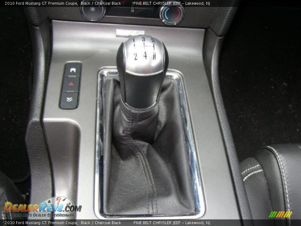 2010 Ford Mustang GT Premium Coupe Black / Charcoal Black Photo #14