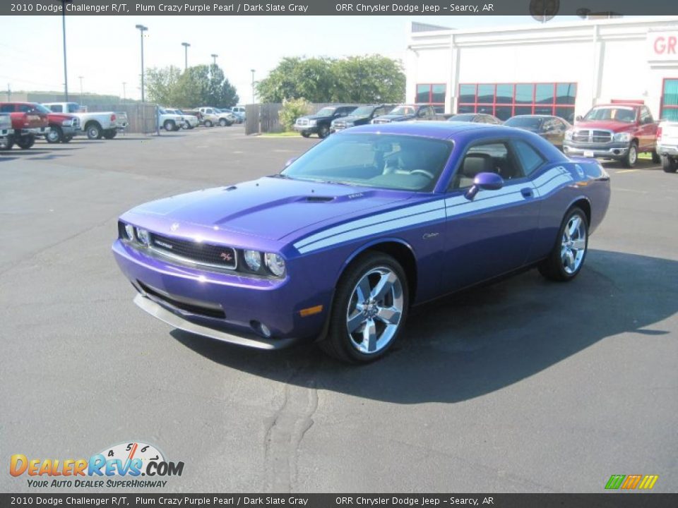 2010 Dodge Challenger R/T Plum Crazy Purple Pearl / Dark Slate Gray Photo #1