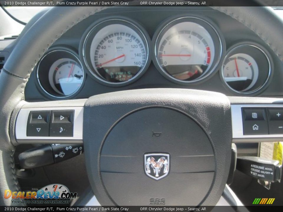 2010 Dodge Challenger R/T Plum Crazy Purple Pearl / Dark Slate Gray Photo #5