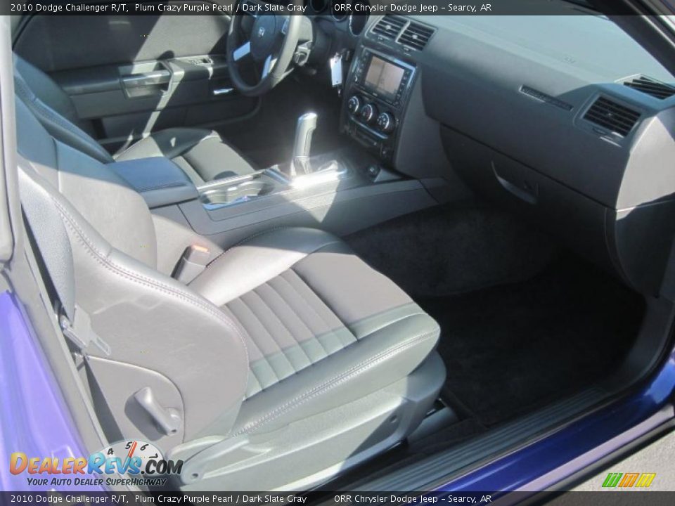 2010 Dodge Challenger R/T Plum Crazy Purple Pearl / Dark Slate Gray Photo #6