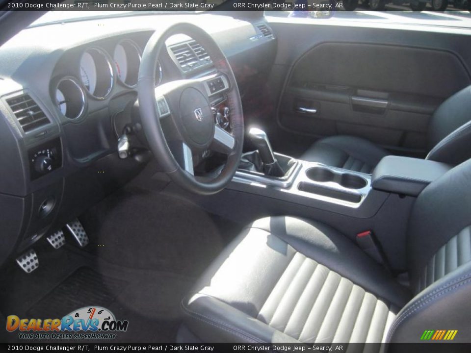 2010 Dodge Challenger R/T Plum Crazy Purple Pearl / Dark Slate Gray Photo #10