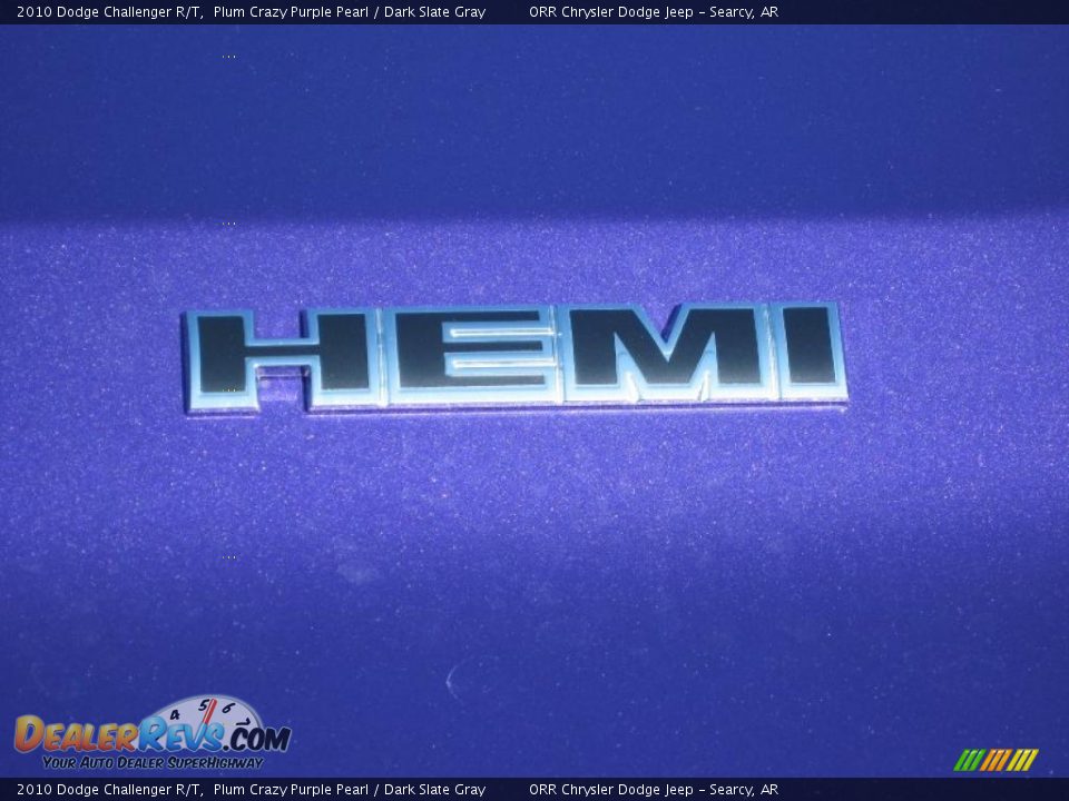 2010 Dodge Challenger R/T Plum Crazy Purple Pearl / Dark Slate Gray Photo #12