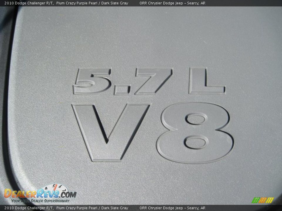 2010 Dodge Challenger R/T Plum Crazy Purple Pearl / Dark Slate Gray Photo #13