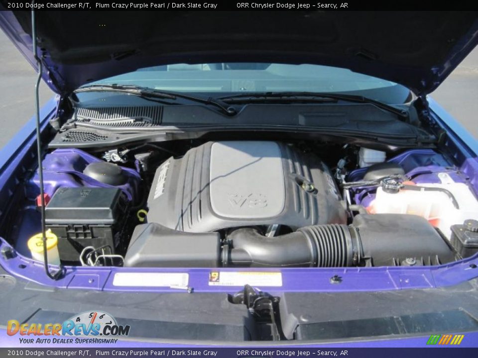 2010 Dodge Challenger R/T Plum Crazy Purple Pearl / Dark Slate Gray Photo #14