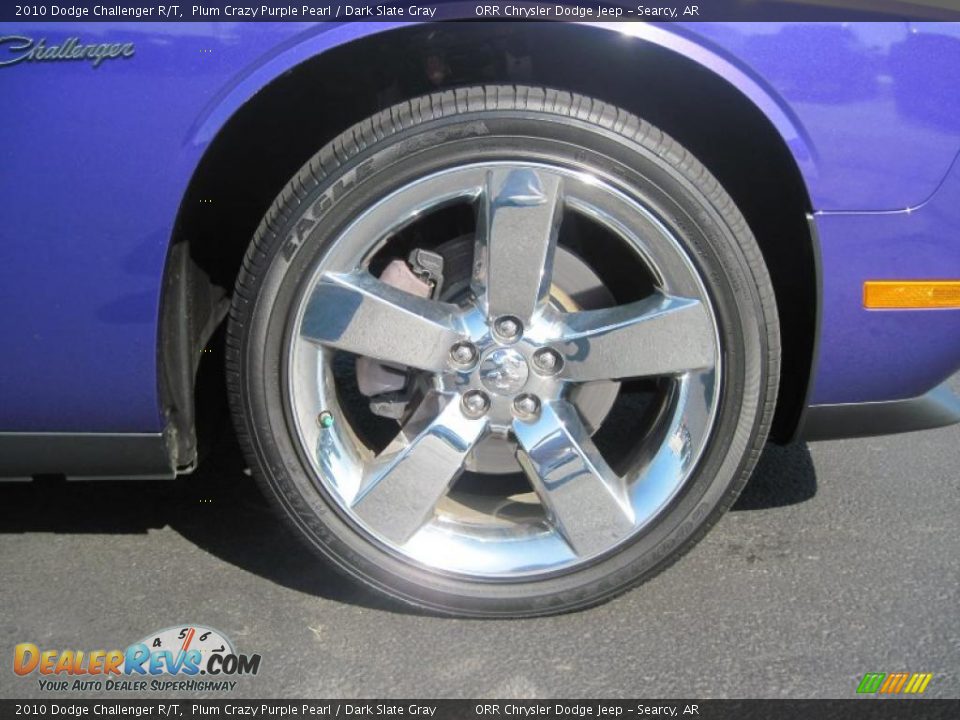 2010 Dodge Challenger R/T Plum Crazy Purple Pearl / Dark Slate Gray Photo #16