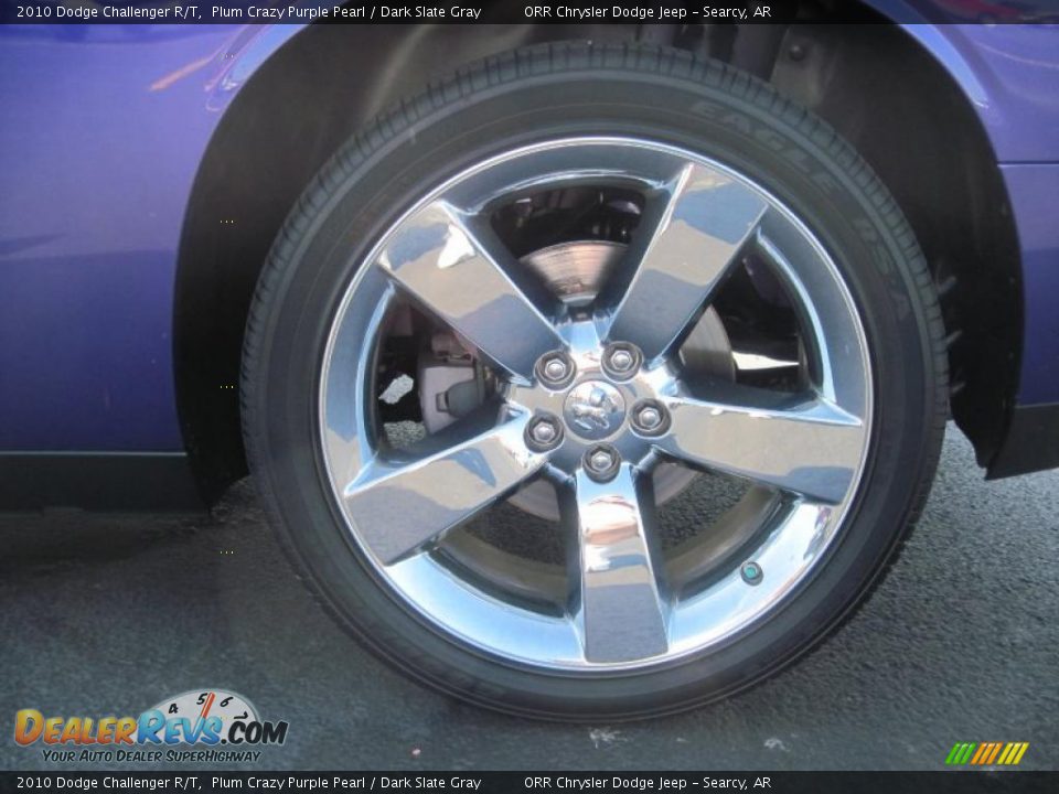2010 Dodge Challenger R/T Plum Crazy Purple Pearl / Dark Slate Gray Photo #18