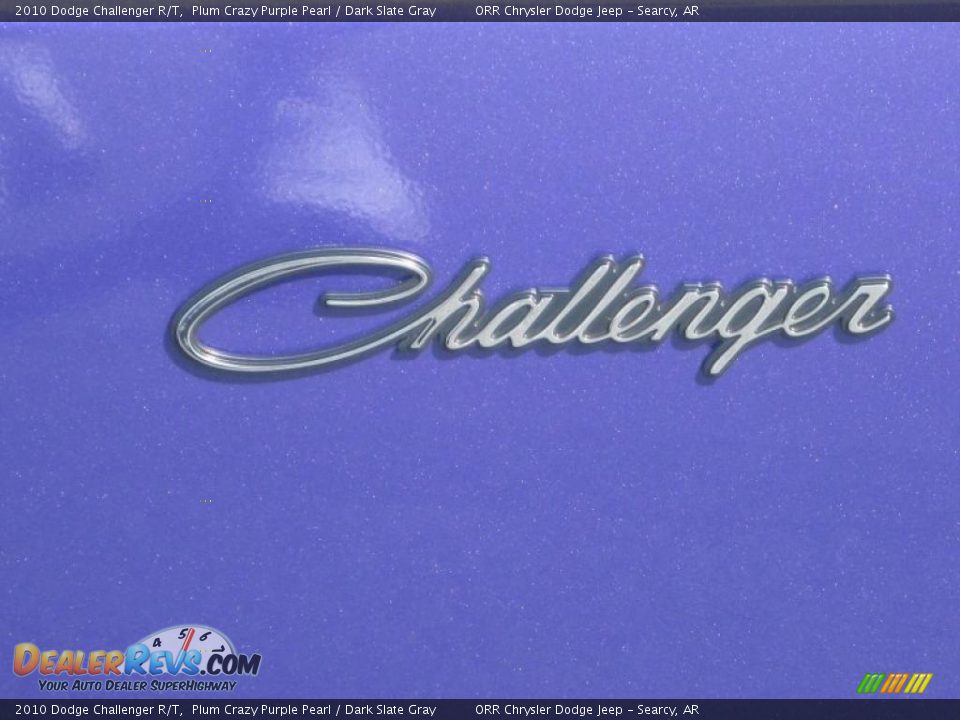 2010 Dodge Challenger R/T Plum Crazy Purple Pearl / Dark Slate Gray Photo #20