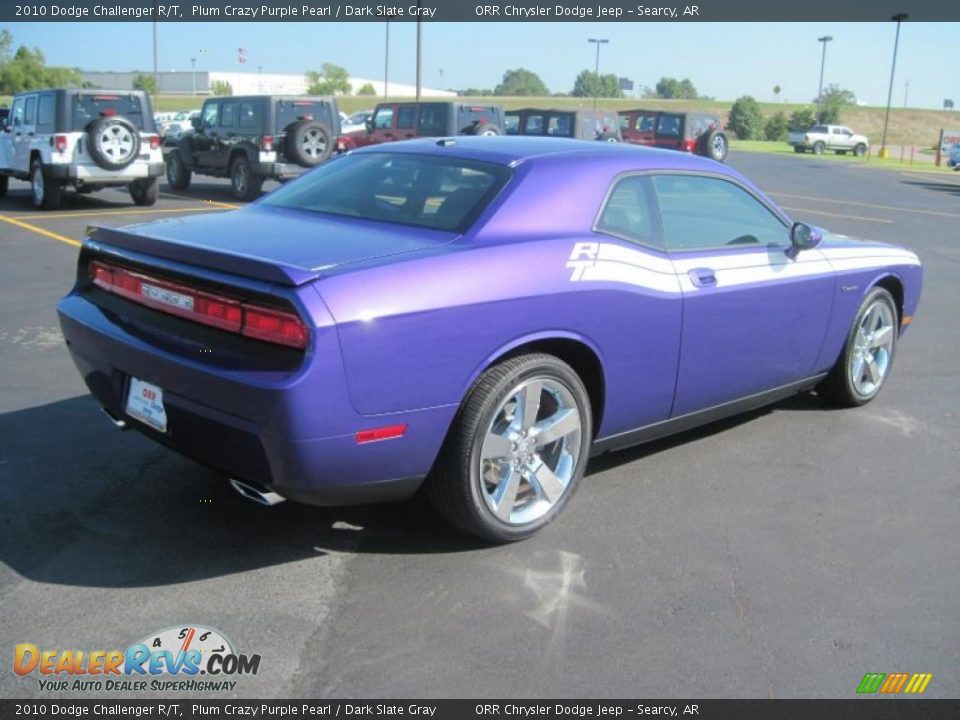 2010 Dodge Challenger R/T Plum Crazy Purple Pearl / Dark Slate Gray Photo #21