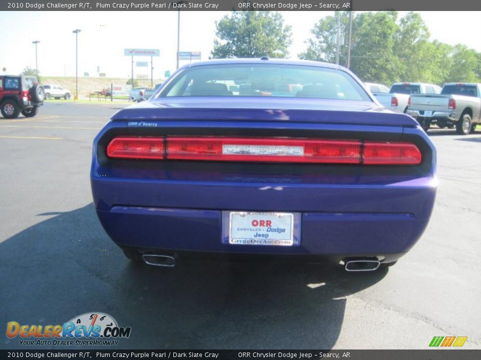 2010 Dodge Challenger R/T Plum Crazy Purple Pearl / Dark Slate Gray Photo #22