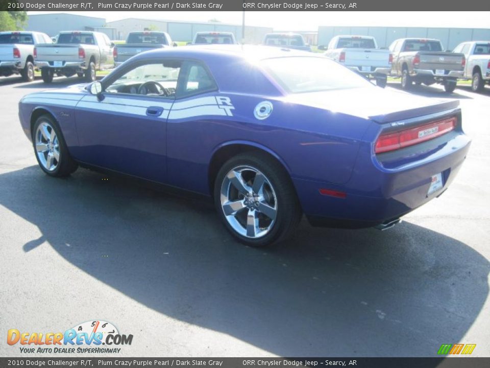 2010 Dodge Challenger R/T Plum Crazy Purple Pearl / Dark Slate Gray Photo #23