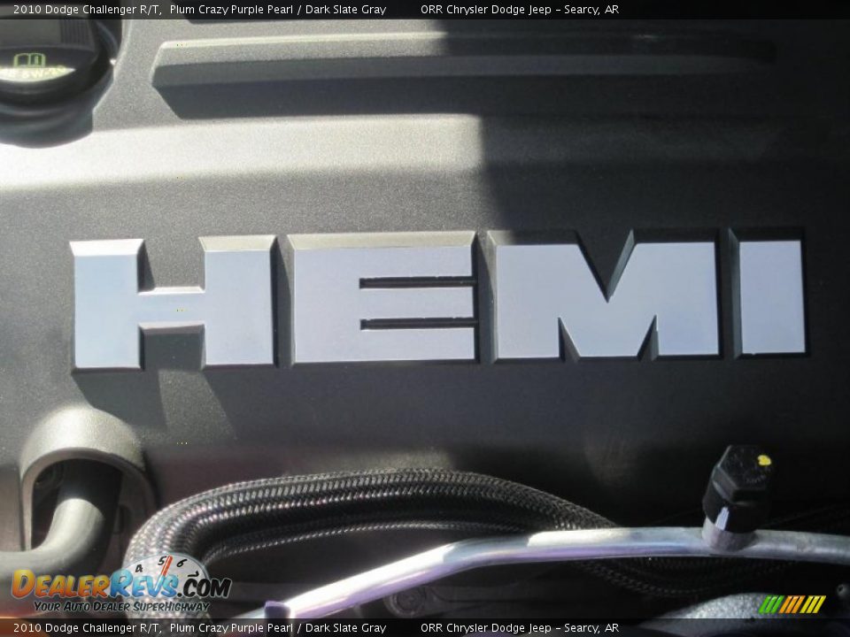 2010 Dodge Challenger R/T Plum Crazy Purple Pearl / Dark Slate Gray Photo #24