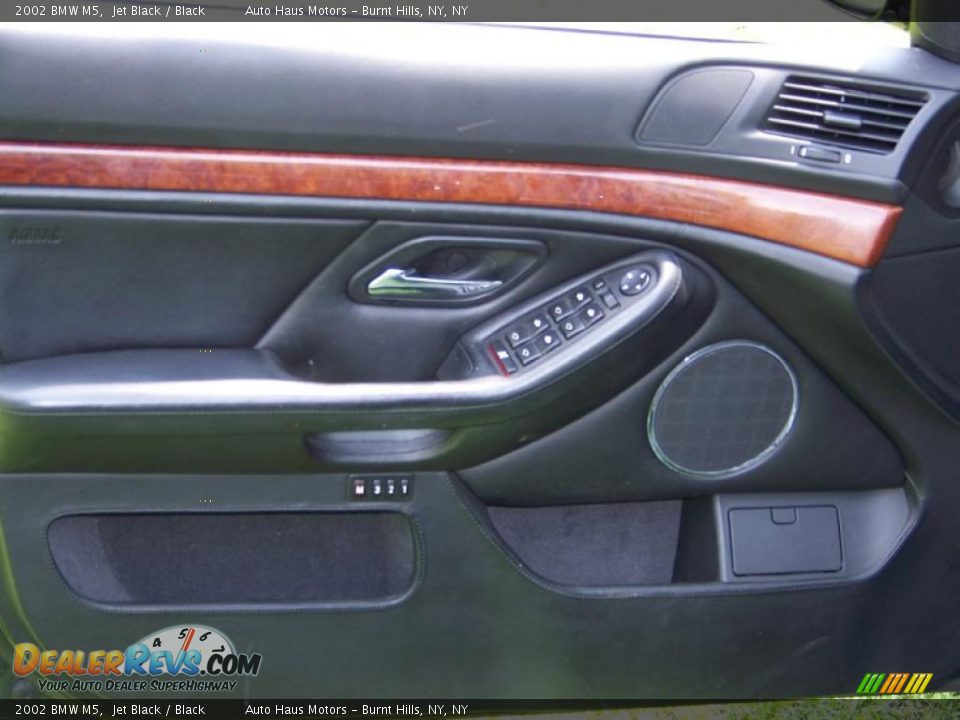 2002 BMW M5 Jet Black / Black Photo #17