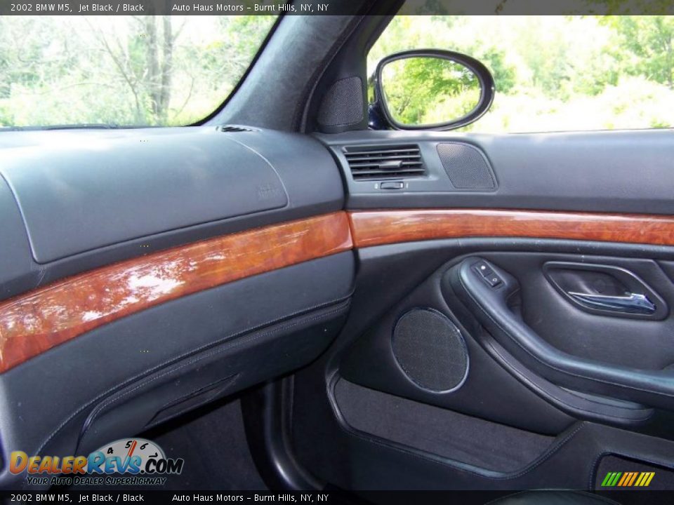 2002 BMW M5 Jet Black / Black Photo #28