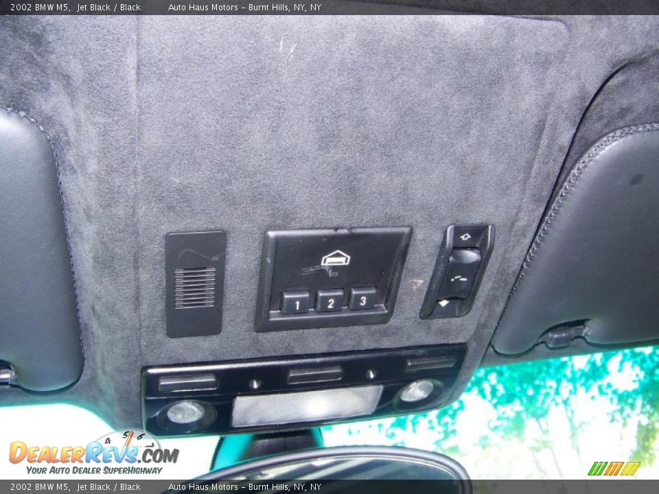 2002 BMW M5 Jet Black / Black Photo #31