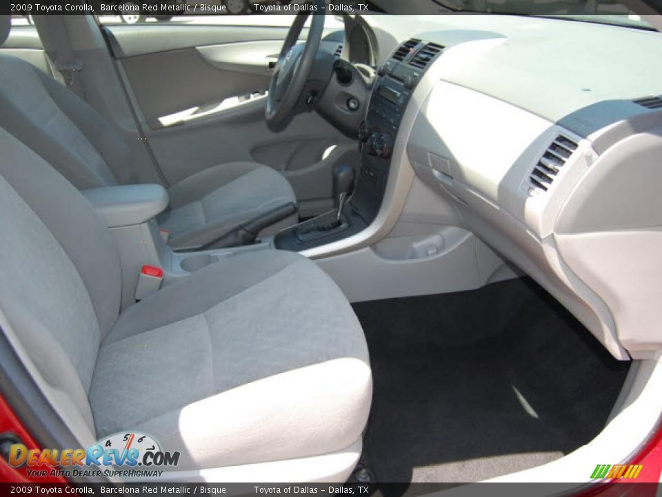 2009 Toyota Corolla Barcelona Red Metallic / Bisque Photo #9