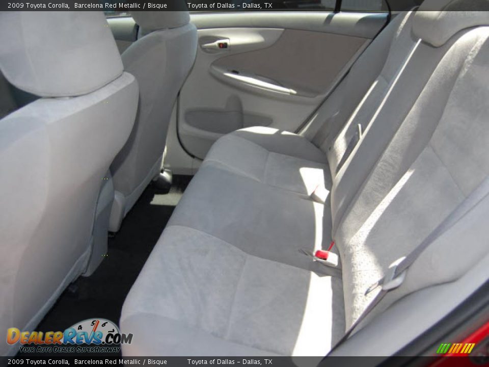 2009 Toyota Corolla Barcelona Red Metallic / Bisque Photo #11