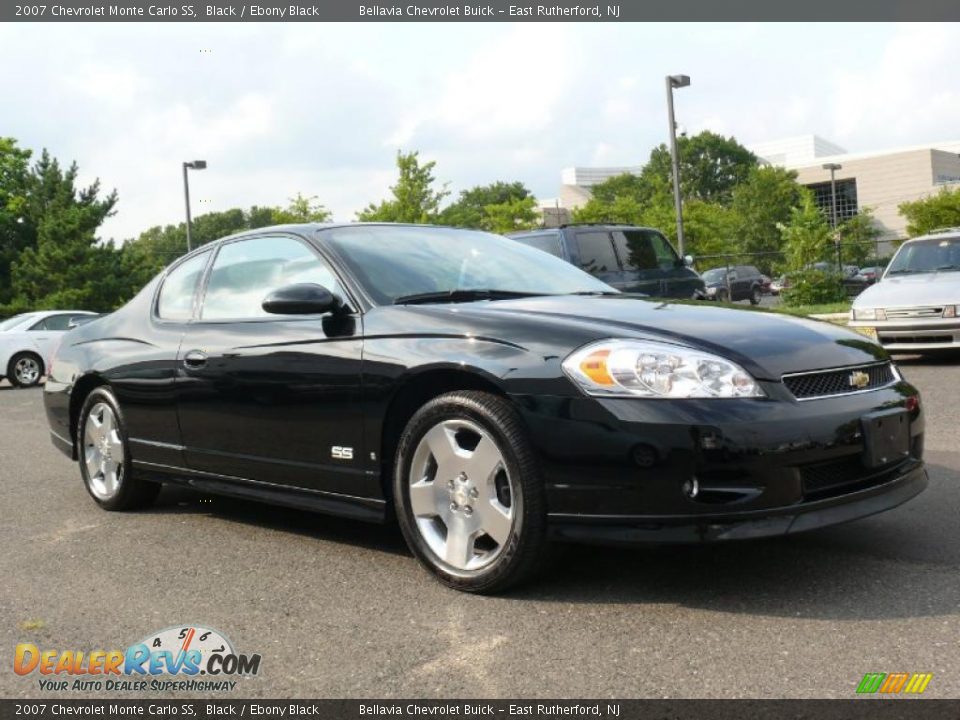 2007 Chevrolet Monte Carlo SS Black / Ebony Black Photo #3