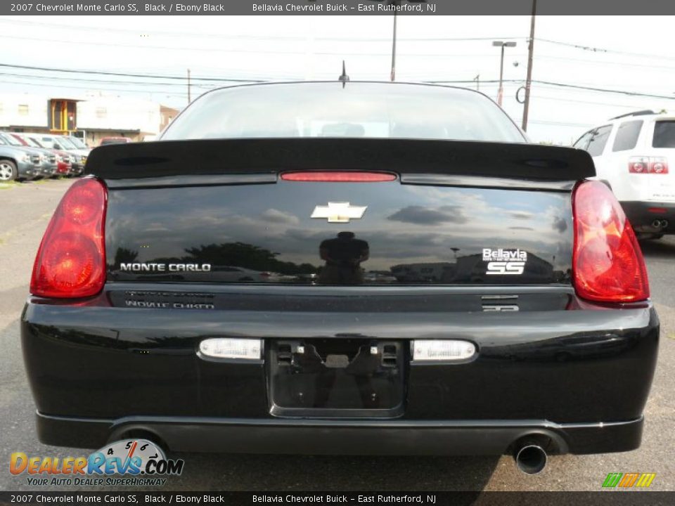 2007 Chevrolet Monte Carlo SS Black / Ebony Black Photo #5