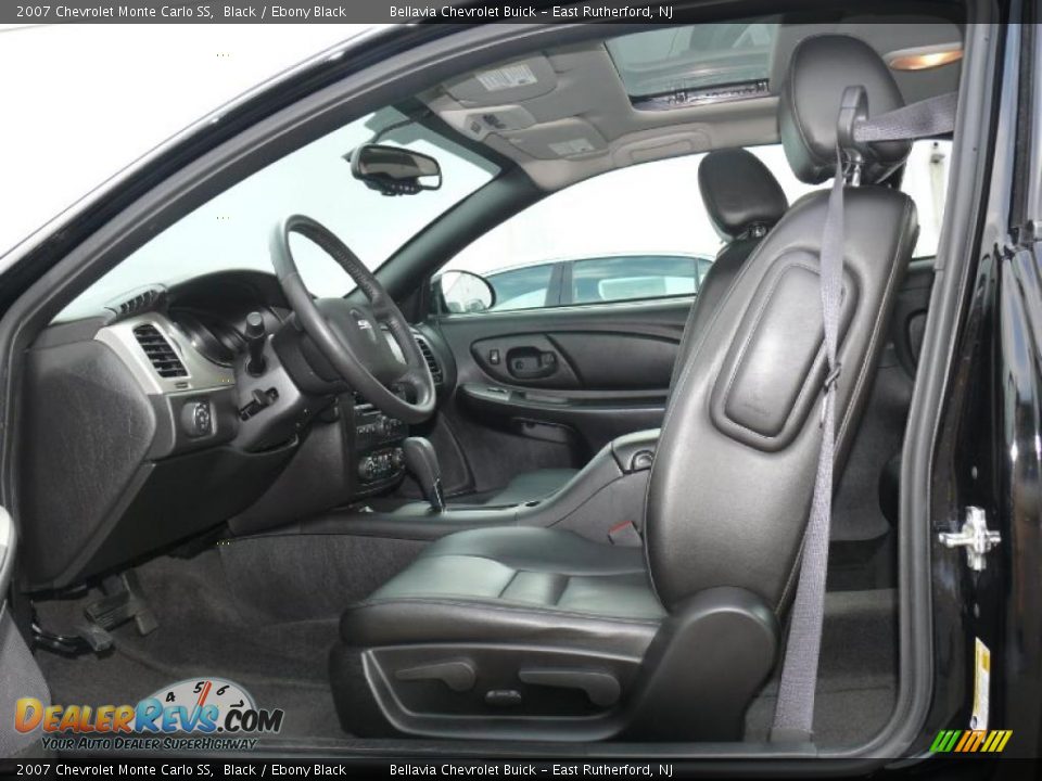 2007 Chevrolet Monte Carlo SS Black / Ebony Black Photo #7