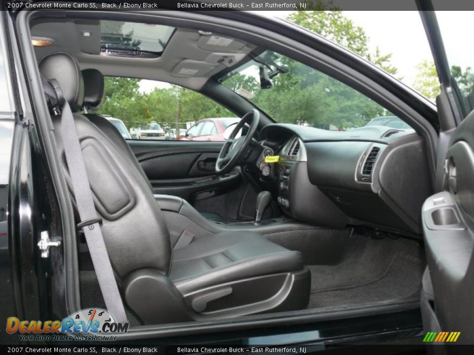 2007 Chevrolet Monte Carlo SS Black / Ebony Black Photo #8
