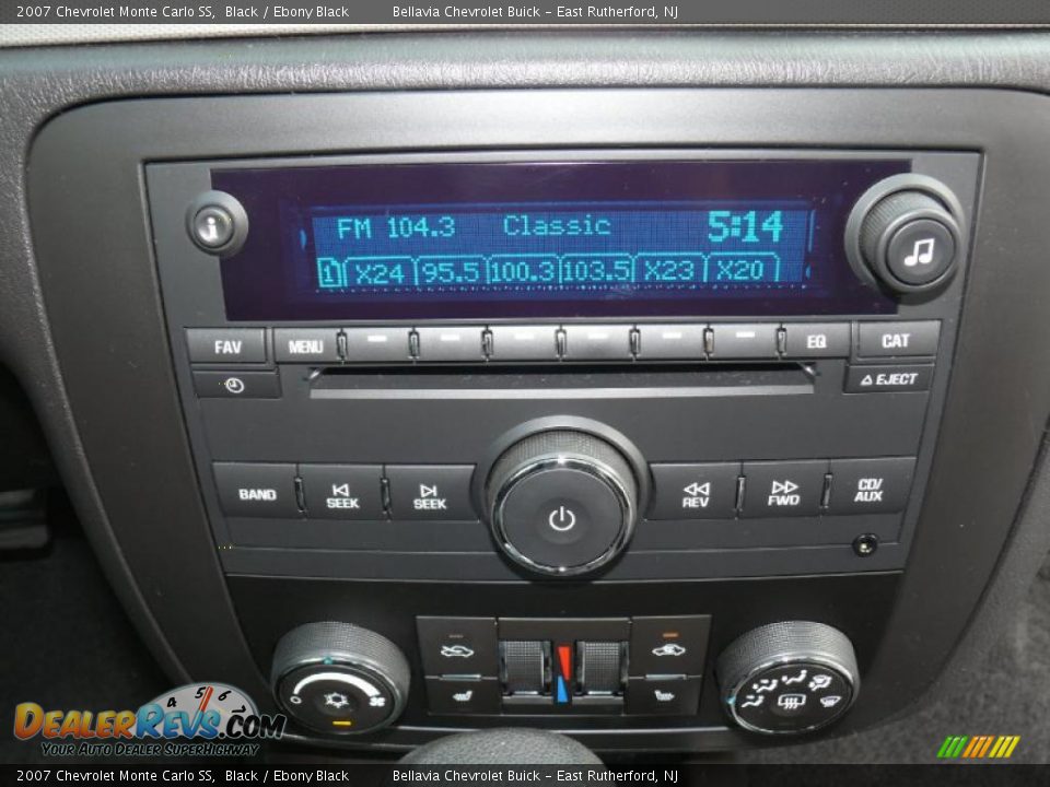 2007 Chevrolet Monte Carlo SS Black / Ebony Black Photo #10