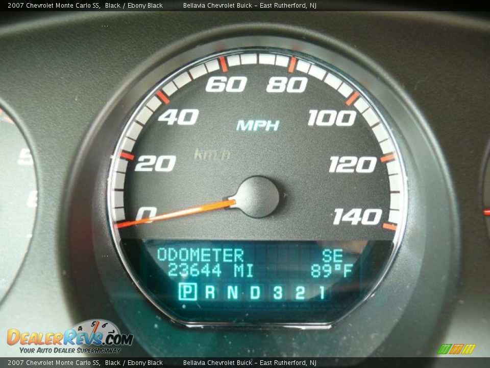 2007 Chevrolet Monte Carlo SS Black / Ebony Black Photo #11