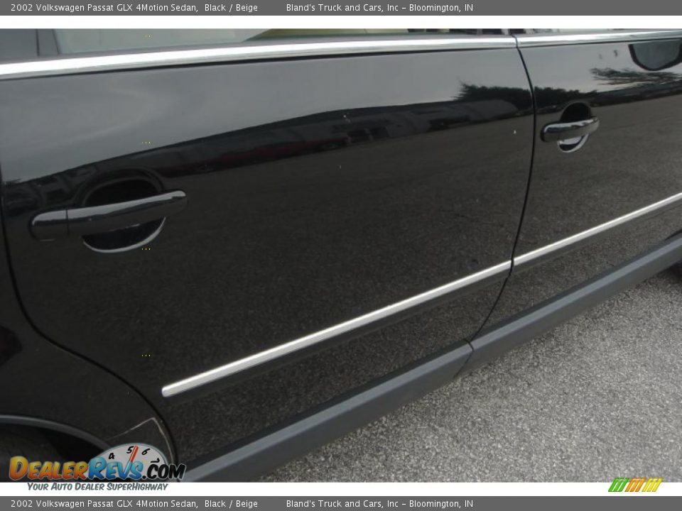 2002 Volkswagen Passat GLX 4Motion Sedan Black / Beige Photo #8
