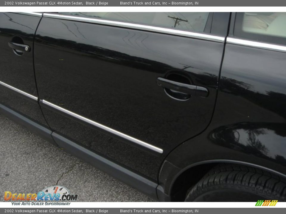 2002 Volkswagen Passat GLX 4Motion Sedan Black / Beige Photo #32