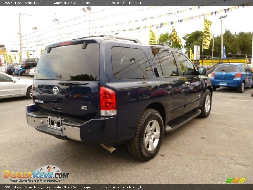 Deep water blue nissan armada #3