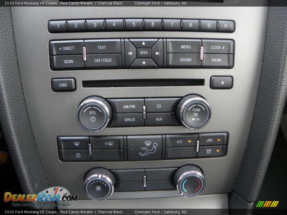 2010 Ford Mustang V6 Coupe Red Candy Metallic / Charcoal Black Photo #14