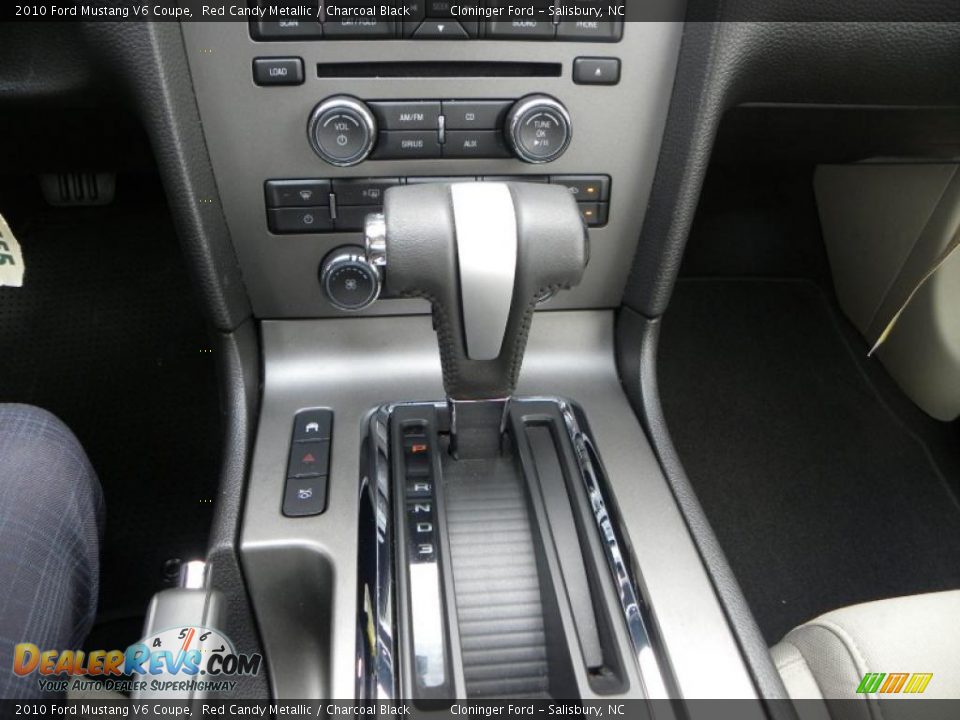 2010 Ford Mustang V6 Coupe Red Candy Metallic / Charcoal Black Photo #15