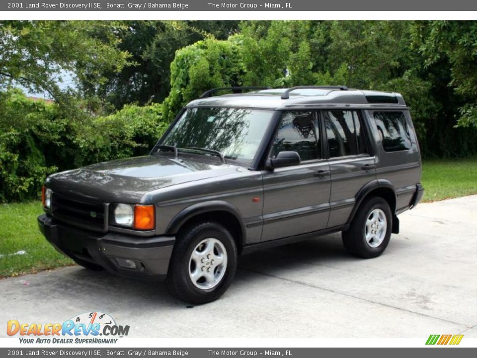 2001 Land Rover Discovery II SE Bonatti Gray / Bahama Beige Photo #1