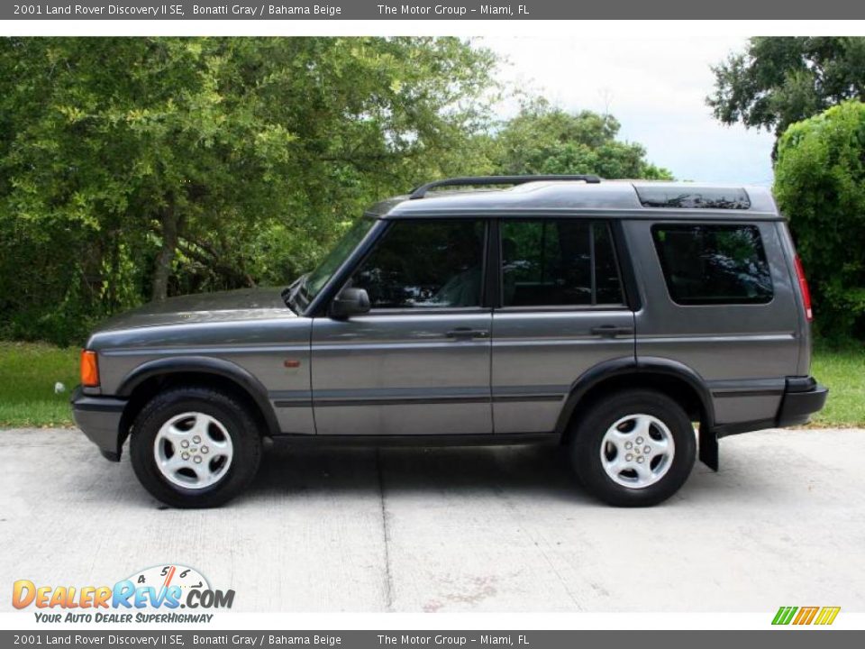 2001 Land Rover Discovery II SE Bonatti Gray / Bahama Beige Photo #3