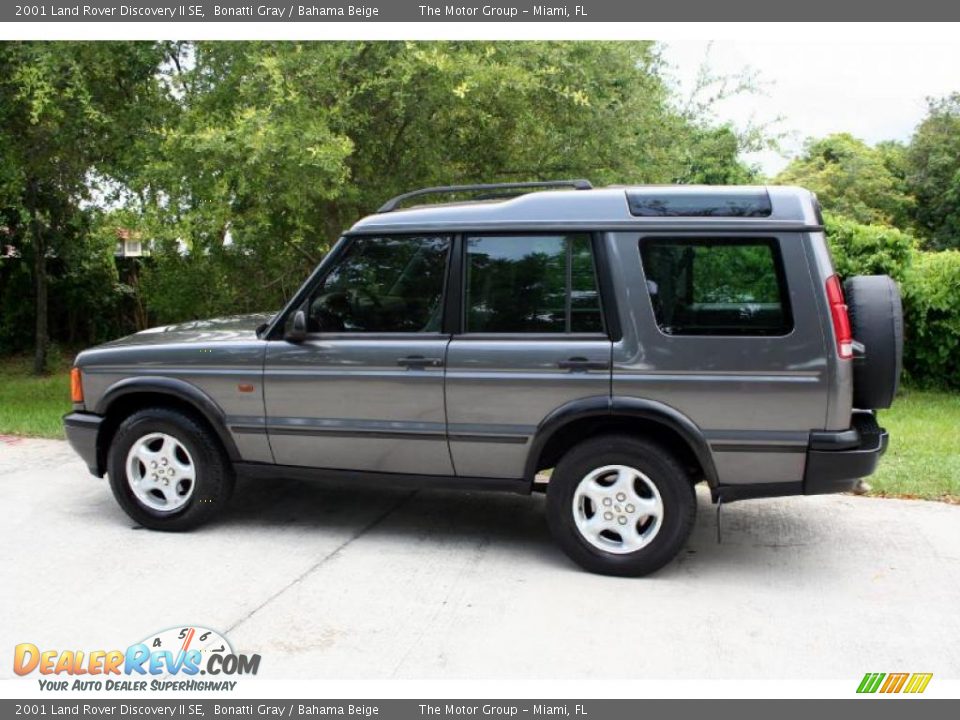 2001 Land Rover Discovery II SE Bonatti Gray / Bahama Beige Photo #4
