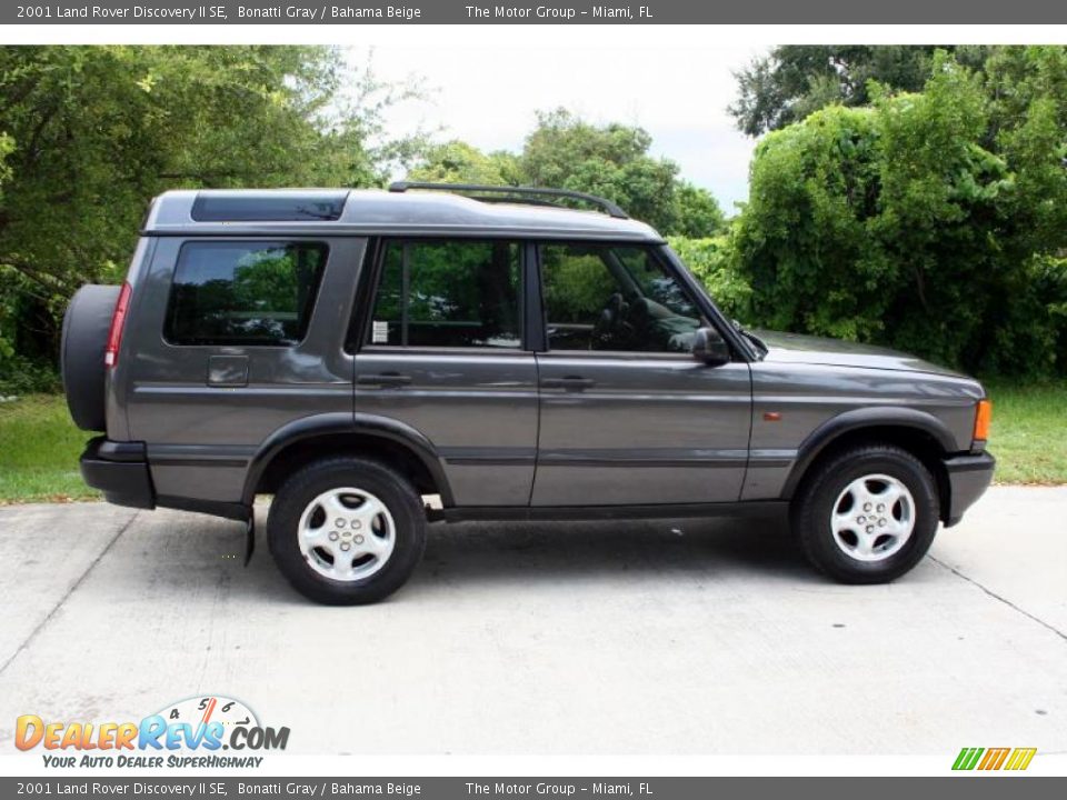 2001 Land Rover Discovery II SE Bonatti Gray / Bahama Beige Photo #10