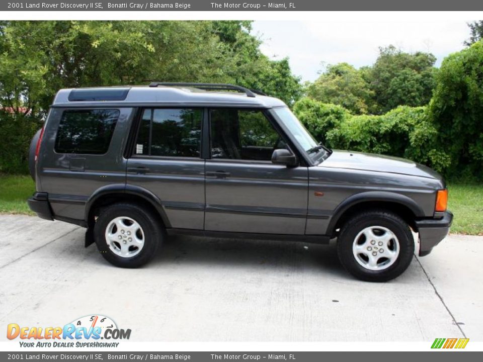 2001 Land Rover Discovery II SE Bonatti Gray / Bahama Beige Photo #11